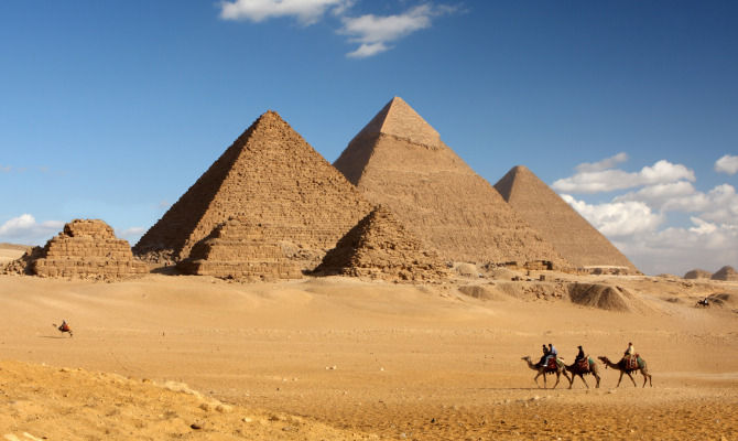 Piramidi, Egitto