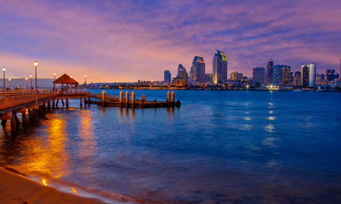 Veduta di San Diego