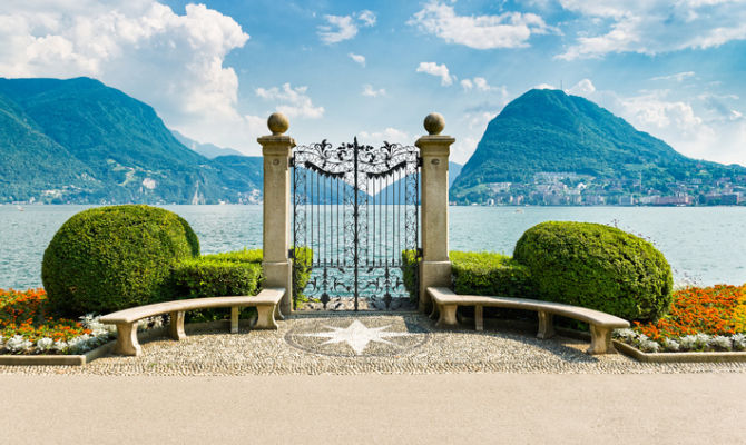 Scorcio sul Lago di Lugano