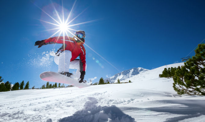 Scuola di snowboard