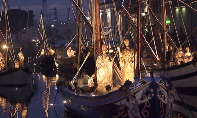 Cesenatico, Presepe sulle barche