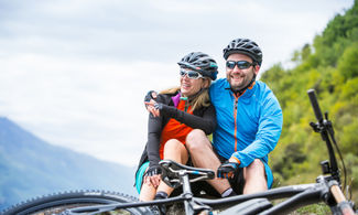 In sella alla e-bike