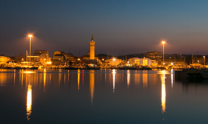 Notte a Civitanova Marche 