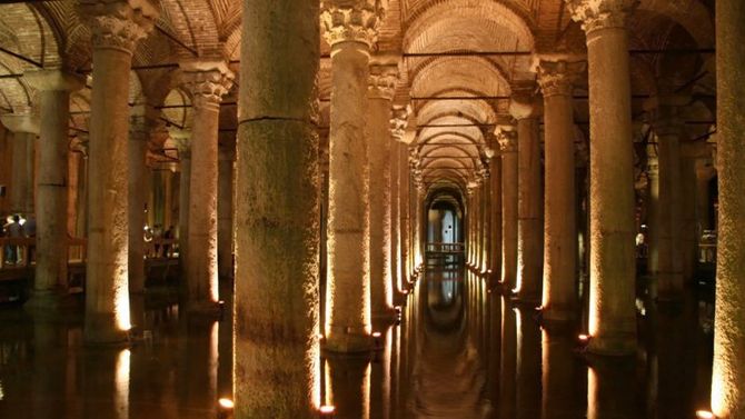 Cisterna Basilica, Istanbul