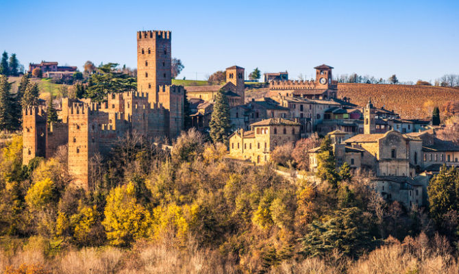 Veduta di Castell'Arquato