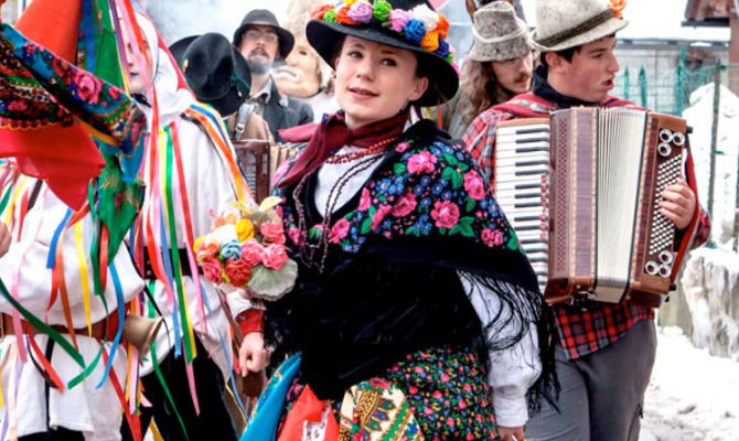 La Zinghenesta, maschera di Carnevale