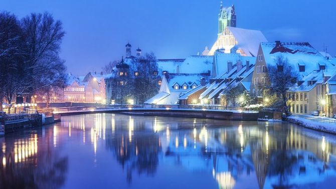 Monaco sotto la neve