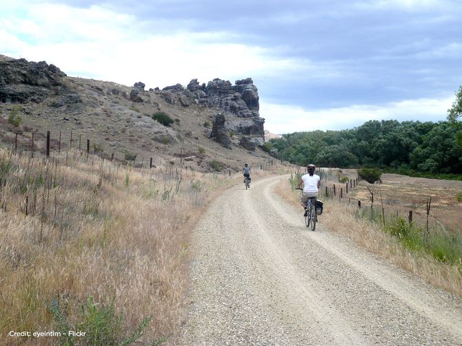 L’Otago Central Rail Trail, Isola del Sud, Nuova Zelanda