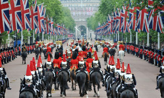 Londra, famiglia reale, corteo