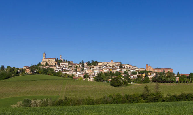 Monferrato, Piemonte, vigneti<br>