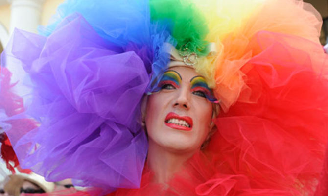 Drag Queen al Gay Pride