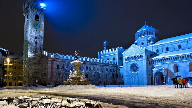 Piazza Duomo a Trento