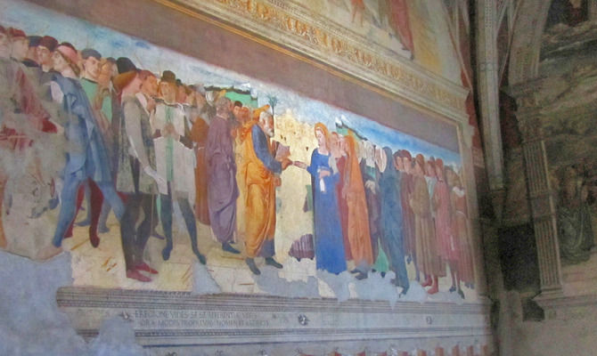 Chiesa di Santa Maria della Verità affresco<br>