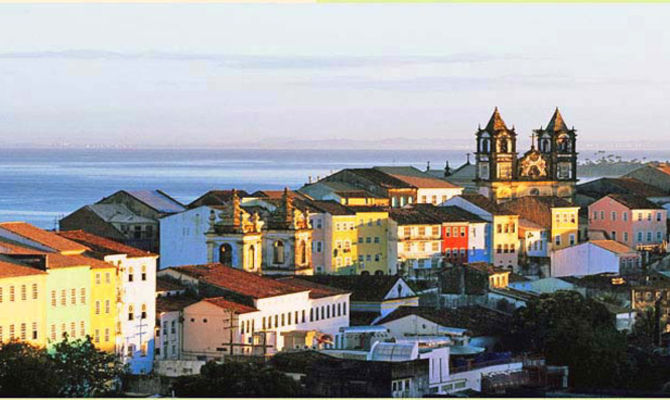 Le case colorate del Pelourinho di Salvador de Bahia