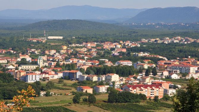 Veduta di Medjugorje