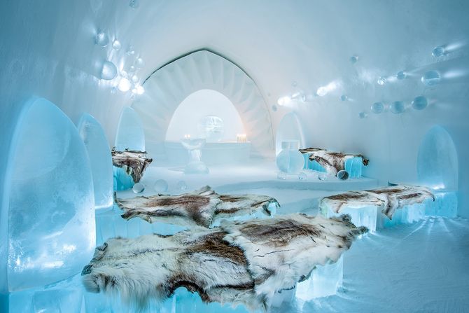 Icehotel di Jukkasjärvi