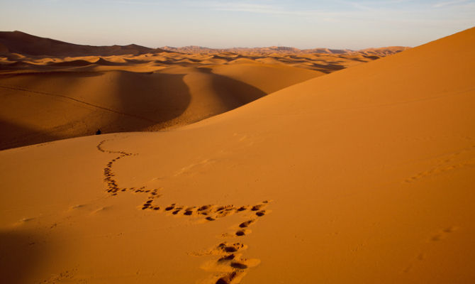 Nel Deserto Della Mauritania Incanti Tra Le Dune