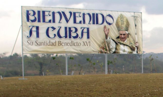 Cuba, viaggio Papa Benedetto XVI