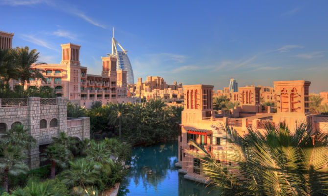 Scorcio di Dubai<br>