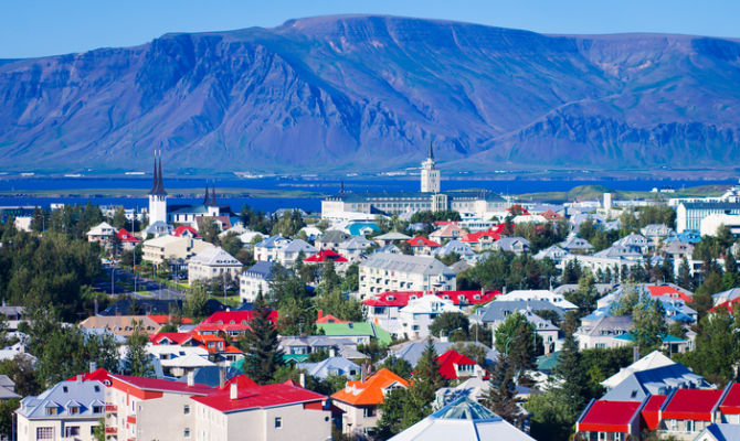 Panorama di Reykjavik