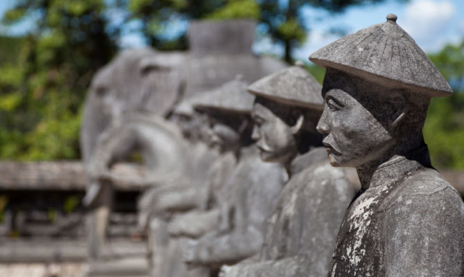 Vietnam statue