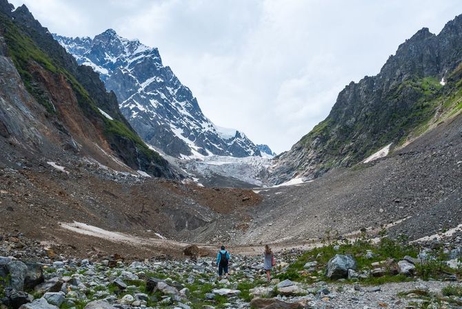 Il Grey Glacier Trail