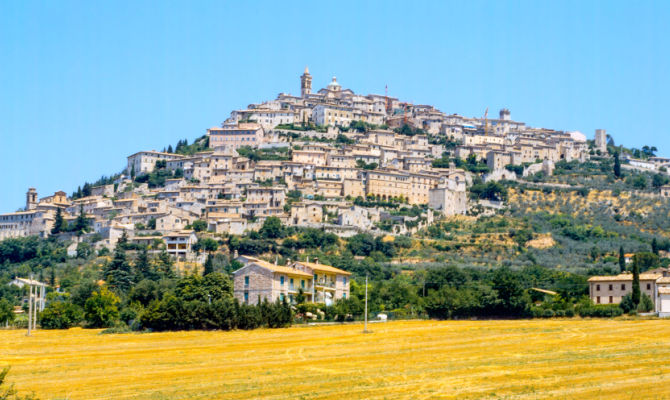 Panorama di Trevi