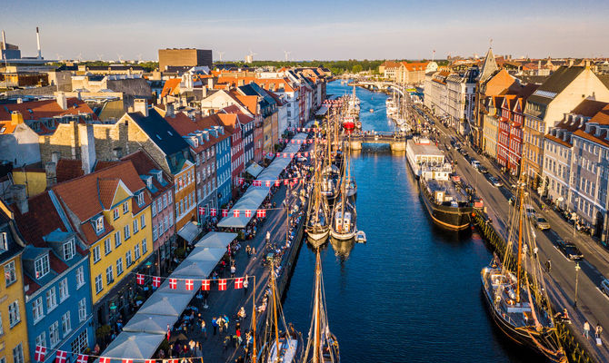 Veduta di Copenaghen