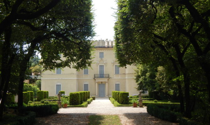 Scorcio di Villa Rizzardi