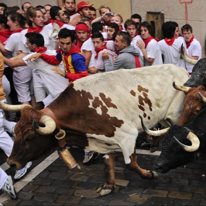 Pamplona &amp;#45; Festa di San Firmino 2012