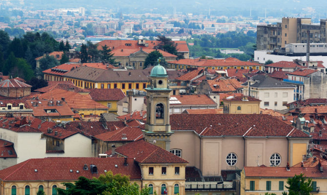 Panorama di Biella