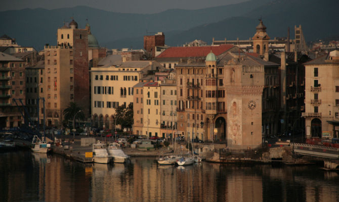 Scorcio panoramico di Savona