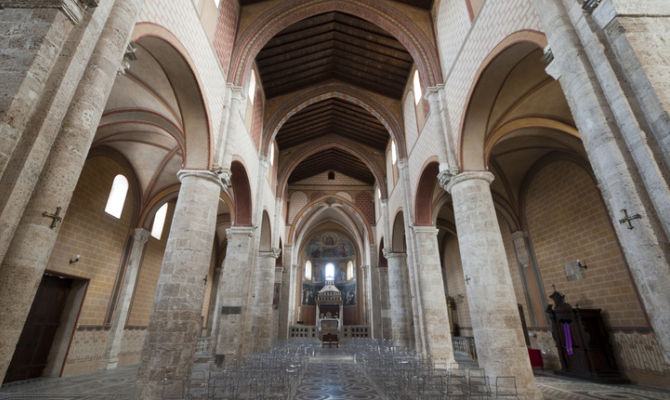 Interno della Cattedrale di Anagni