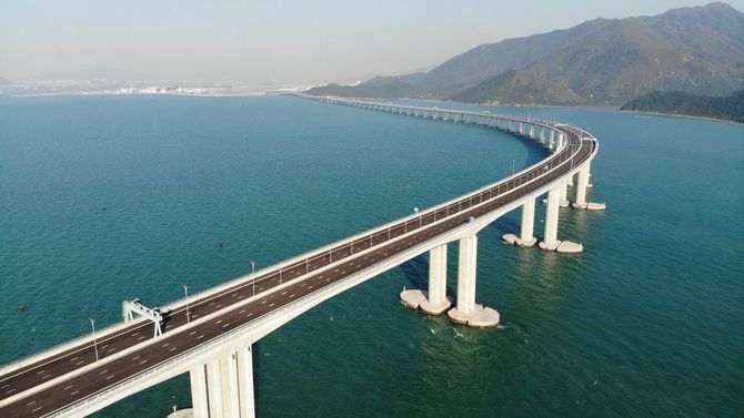 4. Hong Kong–Zhuhai–Macau Bridge