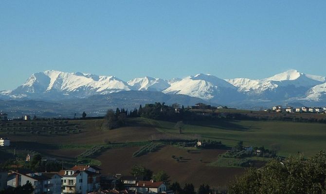 Monti Sibillini, Marche, Umbria, montagna<br>