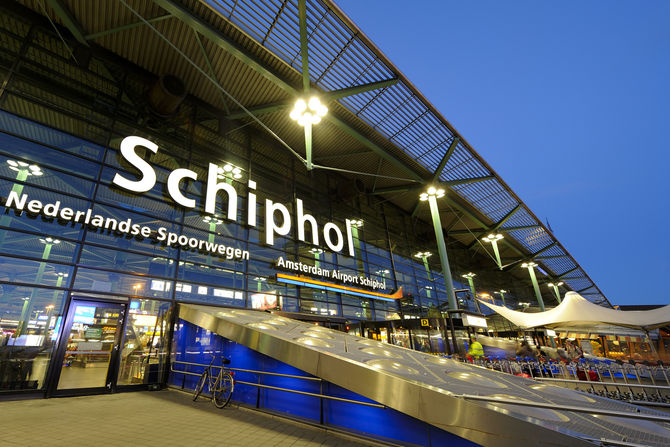 12. Amsterdam Schiphol Airport