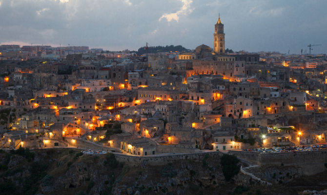 Panorama dei Sassi di Matera