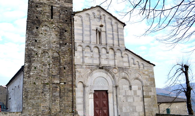 Bagni di Lucca, Chiesa di San Cassiano di Controne.