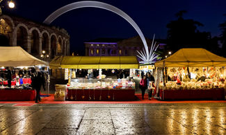 Verona, 10 anni di mercatino natalizio