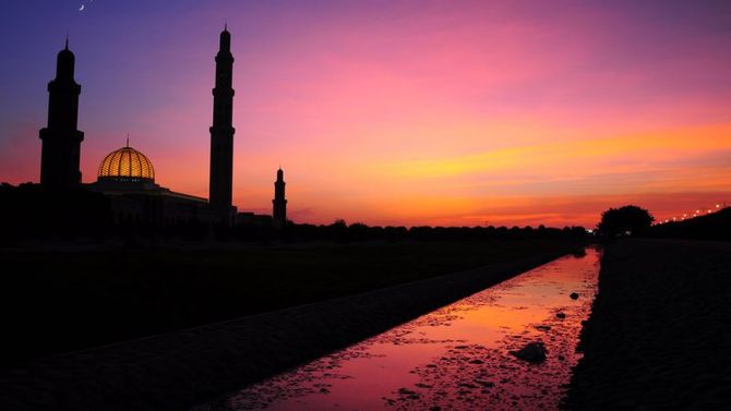 Tramonto nel Dhofar