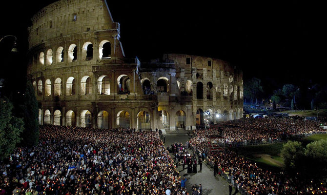 Via Crucis Roma