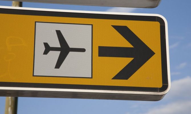 Segnaletica aeroporto