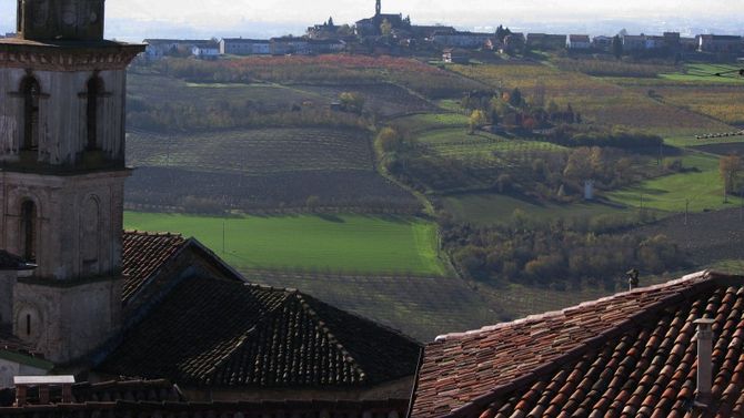 Panorama dal Castello  di Govone