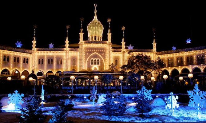 Illuminazioni di Natale a Tivoli, Copenaghen