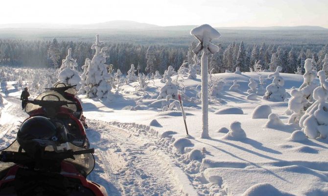 Lapponia inverno