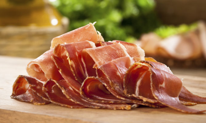 salume, prosciutto crudo, maiale