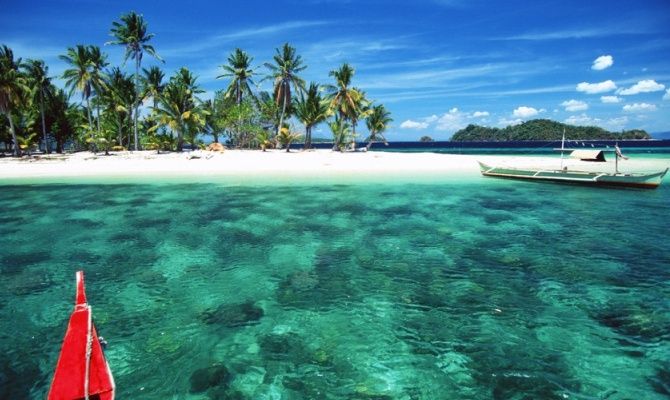 Palawan, Filippine, mare, spiagge, isola