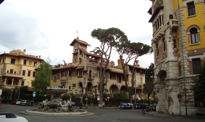 quartiere coppedè roma piazza mincio