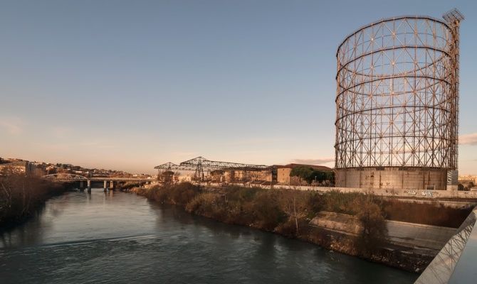 Gasometro a Roma