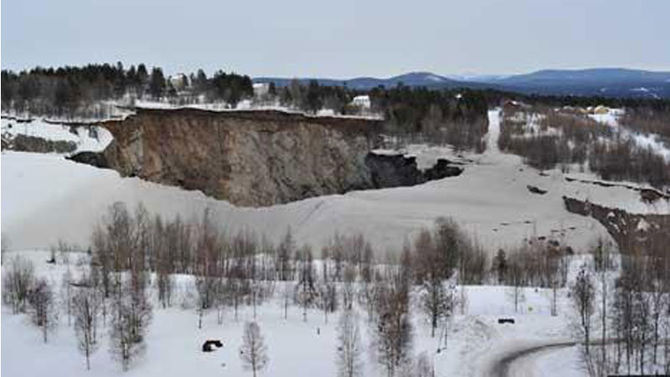 Sinkhole in Svezia